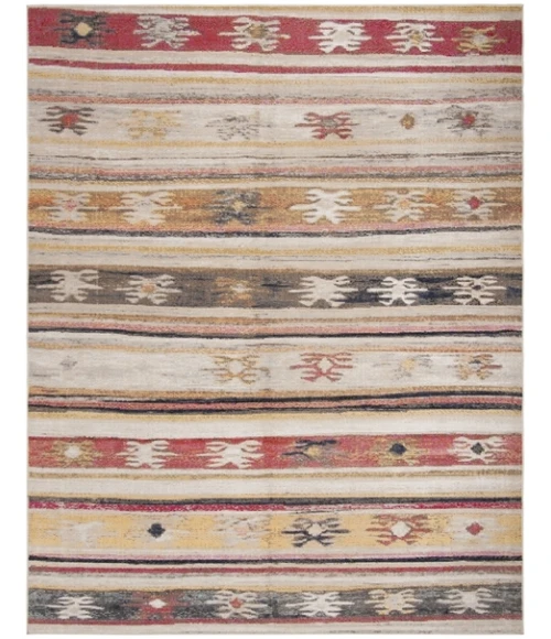 Safavieh Montage  Rust / Ivory MTG241 2 ft. X 6 ft. Runner Rug