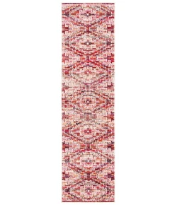 Safavieh Montage  Rust / Ivory MTG241 2 ft. X 10 ft. Runner Rug