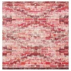 Safavieh Montage  Rust / Ivory MTG241 6 ft. 7 in. X 6 ft. 7 in. Square Rug