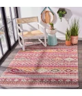 Safavieh Montage  Red / Fuchsia MTG271 9 ft. X 12 ft. Rectangle Rug