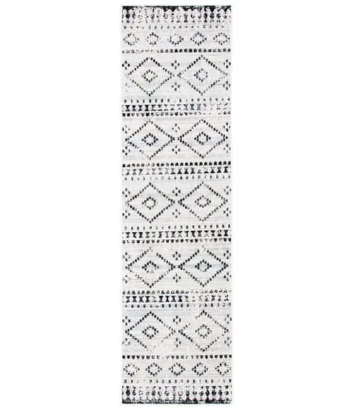 Safavieh Montage  Grey / Ivory MTG291 2 ft. 3 in. X 8 ft. Runner Rug