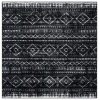 Safavieh Montage  Grey / Black MTG291 6 ft. 7 in. X 6 ft. 7 in. Square Rug