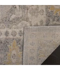 Safavieh Montage Grey / Gold MTG308 4 ft. X 6 ft. Rectangle Rug
