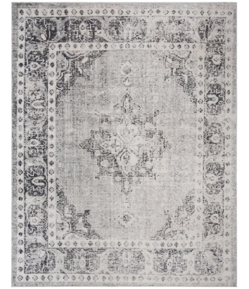 Safavieh Montage Grey / Ivory MTG308 9 ft. X 12 ft. Rectangle Rug