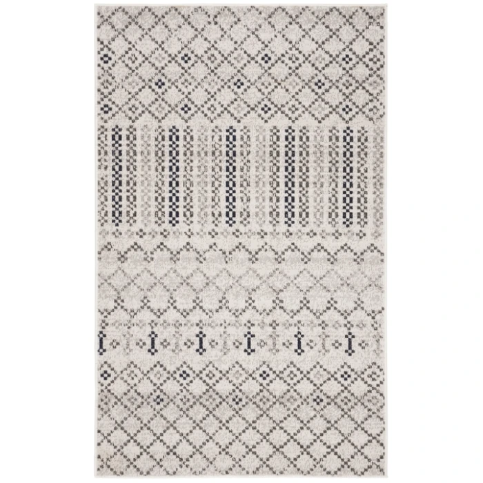 Safavieh Montage Grey / Charcoal MTG366 3 ft. X 5 ft. Rectangle Rug