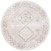 Safavieh Montage  Grey / Ivory MTG391 6 ft. 7 in. X 6 ft. 7 in. Round Rug