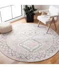 Safavieh Montage  Grey / Ivory MTG391 6 ft. 7 in. X 6 ft. 7 in. Round Rug