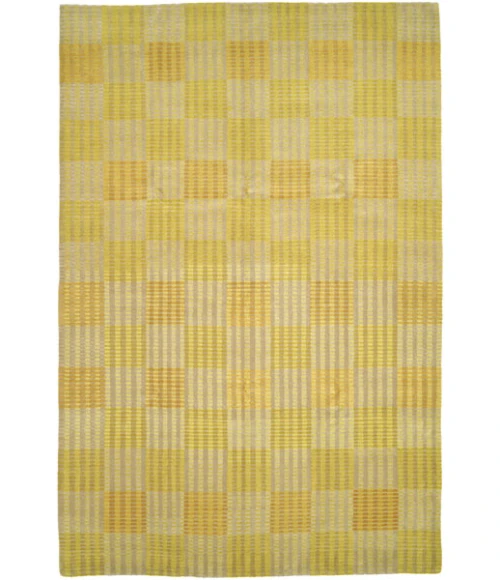 Safavieh Nepalese Creme / Yellow NP323 4 ft. X 6 ft. Rectangle Rug