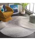 Safavieh Opal Grey / Ivory OAL412 6 ft. 7 in. X 6 ft. 7 in. Round Rug