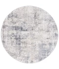 Safavieh Opal Ivory / Grey OAL414 6 ft. 7 in. X 6 ft. 7 in. Round Rug