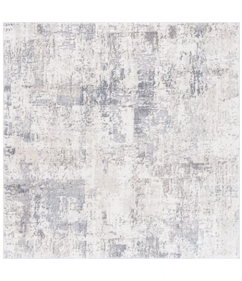 Safavieh Opal Ivory / Grey OAL414 6 ft. 7 in. X 6 ft. 7 in. Square Rug