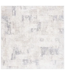 Safavieh Opal Ivory / Grey OAL418 6 ft. 7 in. X 6 ft. 7 in. Square Rug