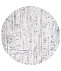 Safavieh Opal Ivory / Dark Grey OAL420 6 ft. 7 in. X 6 ft. 7 in. Round Rug