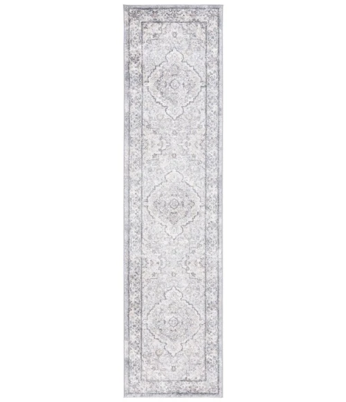 Safavieh Opal Grey / Ivory OAL464 2 ft. 3 in. X 9 ft. Runner Rug