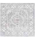 Safavieh Opal Grey / Ivory OAL464 6 ft. 7 in. X 6 ft. 7 in. Square Rug