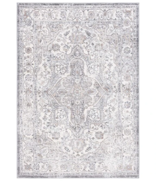Safavieh Opal Grey / Ivory OAL468 5 ft. 3 in. X 7 ft. 6 in. Rectangle Rug