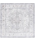 Safavieh Opal Grey / Ivory OAL468 6 ft. 7 in. X 6 ft. 7 in. Square Rug