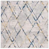 Safavieh Odyssey Grey / Blue Gold ODY810 6 ft. 7 in. X 6 ft. 7 in. Square Rug