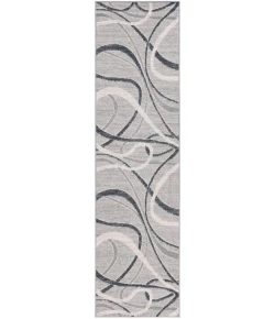 Safavieh Odyssey Grey / Ivory ODY812 2 ft. 2 in. X 8 ft. Runner Rug
