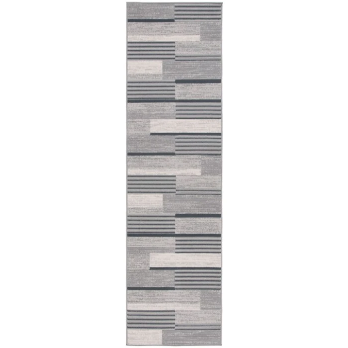 Safavieh Odyssey Grey / Black Ivory ODY816 2 ft. 2 in. X 8 ft. Runner Rug