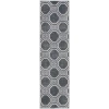 Safavieh Odyssey Black / Grey ODY818 2 ft. 2 in. X 8 ft. Runner Rug