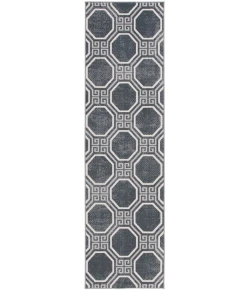 Safavieh Odyssey Black / Grey ODY818 2 ft. 2 in. X 8 ft. Runner Rug