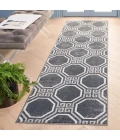 Safavieh Odyssey Black / Grey ODY818 2 ft. 2 in. X 8 ft. Runner Rug