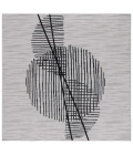 Safavieh Odyssey Grey / Black ODY830 6 ft. 7 in. X 6 ft. 7 in. Square Rug