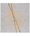 Safavieh Odyssey Grey / Gold ODY830 6 ft. 7 in. X 6 ft. 7 in. Square Rug