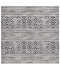 Safavieh Odyssey Black / Ivory ODY852 6 ft. 7 in. X 6 ft. 7 in. Square Rug