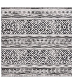Safavieh Odyssey Black / Ivory ODY852 6 ft. 7 in. X 6 ft. 7 in. Square Rug