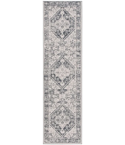 Safavieh Odyssey Ivory / Grey ODY854 2 ft. 2 in. X 8 ft. Runner Rug