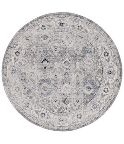 Safavieh Odyssey Light Grey / Grey ODY862 6 ft. 7 in. X 6 ft. 7 in. Round Rug