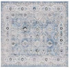 Safavieh Odyssey Grey / Light Blue ODY862 6 ft. 7 in. X 6 ft. 7 in. Square Rug
