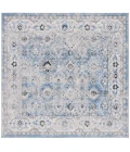 Safavieh Odyssey Grey / Light Blue ODY862 6 ft. 7 in. X 6 ft. 7 in. Square Rug