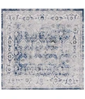 Safavieh Odyssey Grey / Navy ODY862 6 ft. 7 in. X 6 ft. 7 in. Square Rug