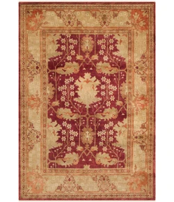 Safavieh Oushak Red / Green OSH108 3 ft. X 10 ft. Runner Rug