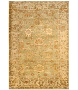 Safavieh Oushak Green / Beige OSH115 9 ft. X 12 ft. Rectangle Rug