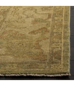 Safavieh Oushak Green / Beige OSH115 9 ft. X 12 ft. Rectangle Rug