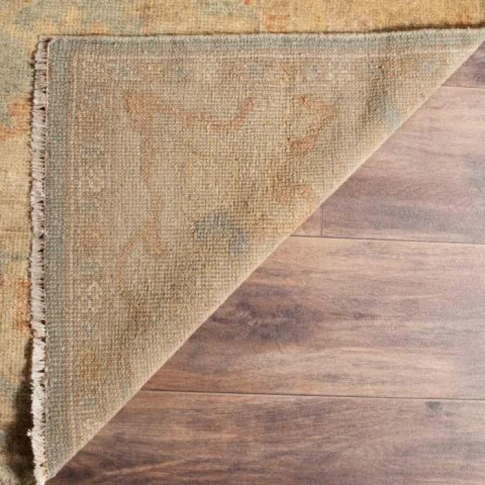 Safavieh Oushak Dark Green / Brown OSH115 4 ft. X 6 ft. Rectangle Rug