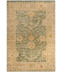 Safavieh Oushak Medium Blue / Green OSH117 3 ft. X 10 ft. Runner Rug