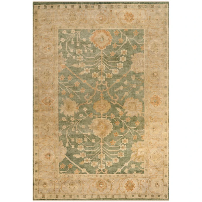 Safavieh Oushak Medium Blue / Green OSH117 12 ft. X 15 ft. Oversized Rug