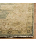 Safavieh Oushak Dark Green / Light Green OSH117 6 ft. X 9 ft. Rectangle Rug