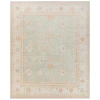 Safavieh Oushak Dark Green / Light Green OSH117 3 ft. X 10 ft. Runner Rug