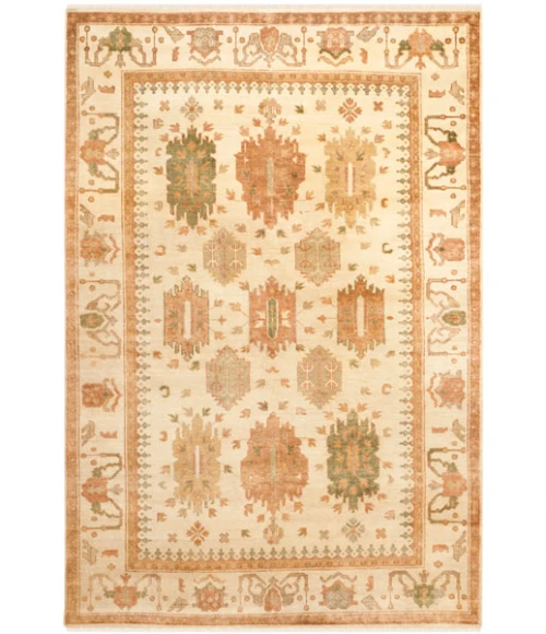 Safavieh Oushak Ivory / Ivory OSH126 9 ft. X 12 ft. Rectangle Rug