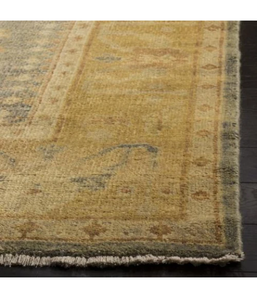 Safavieh Oushak Grey / Gold OSH126 6 ft. X 9 ft. Rectangle Rug