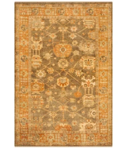 Safavieh Oushak Brown / Rust OSH144 3 ft. X 10 ft. Runner Rug