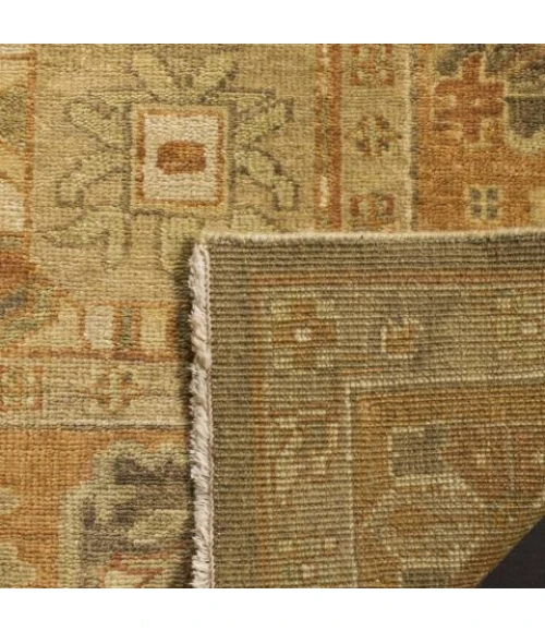 Safavieh Oushak Brown / Rust OSH144 3 ft. X 10 ft. Runner Rug