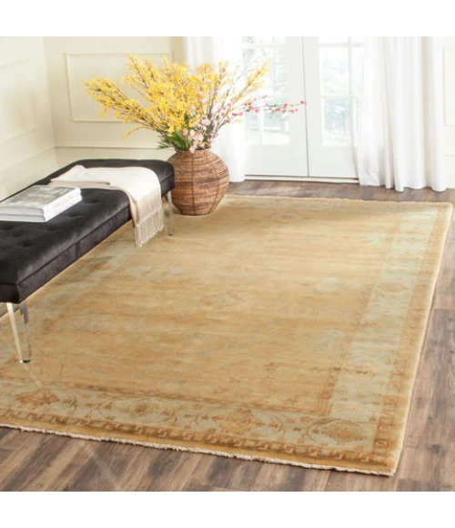 Safavieh Oushak Gold / Ivory OSH145 6 ft. X 9 ft. Rectangle Rug
