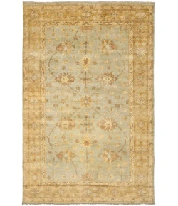 Safavieh Oushak Light Blue / Gold OSH151 9 ft. X 12 ft. Rectangle Rug